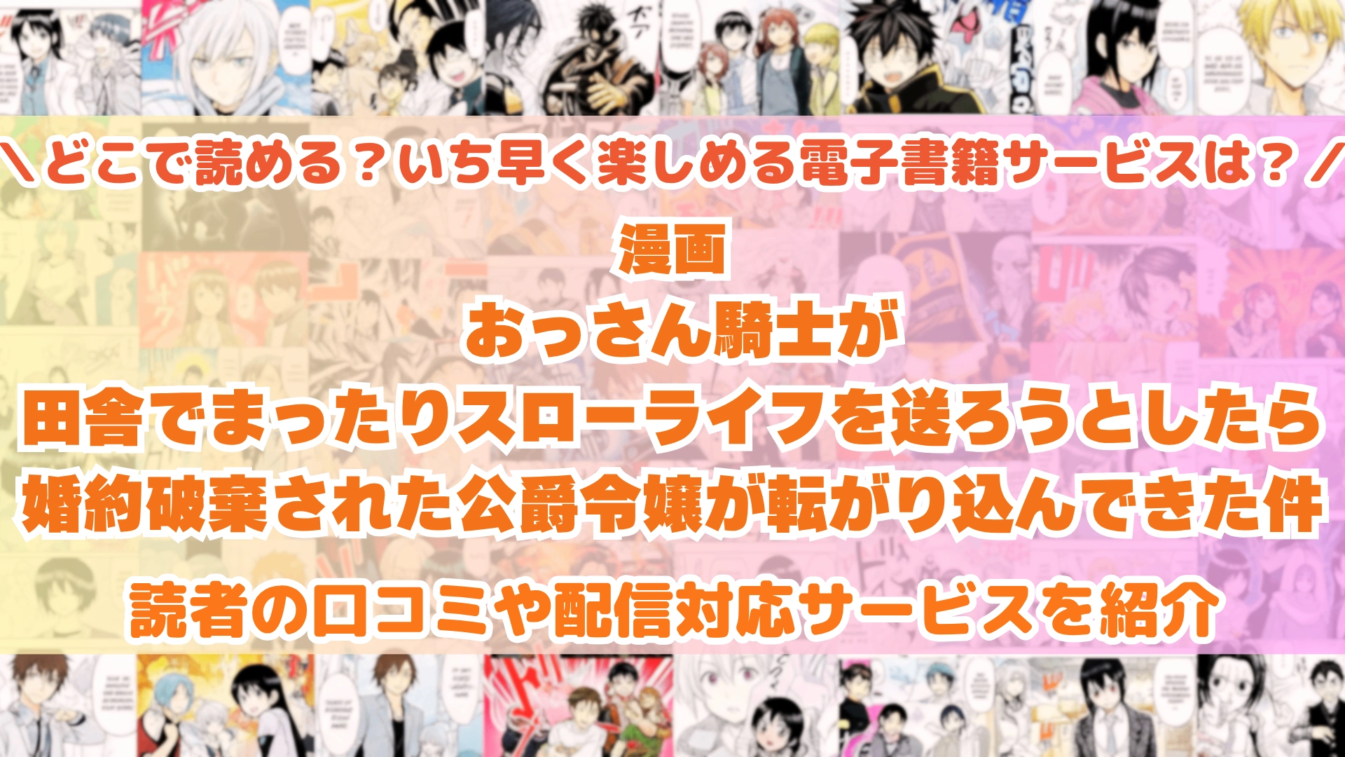 おっさん騎士が田舎でまったりスローライフを送ろうとしたら婚約破棄された公爵令嬢が転がり込んできた件